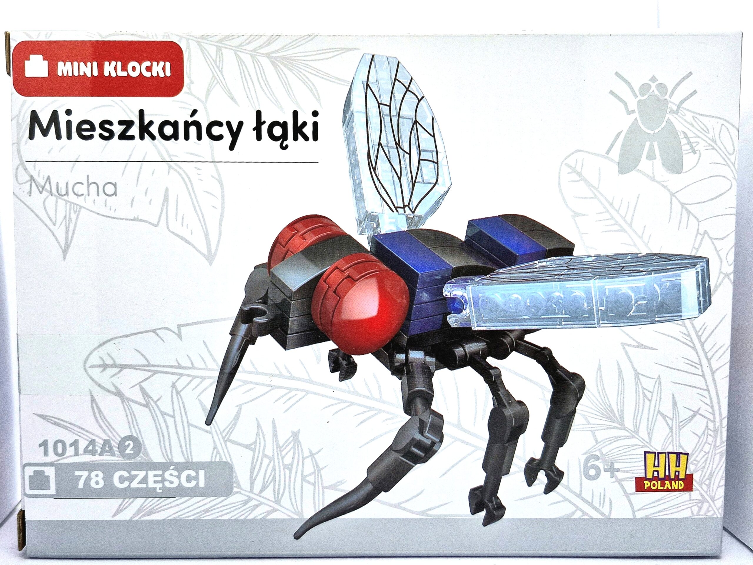 Klocki "Mieszkańcy Łąki" (2) mucha - obrazek 3