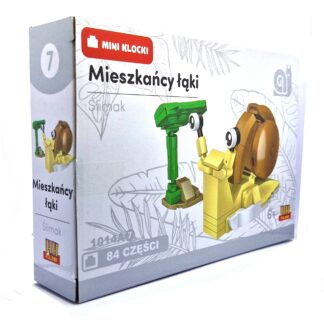 Klocki "Mieszkańcy Łąki" (7) ślimak