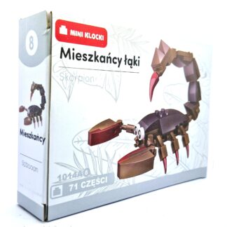 Klocki "Mieszkańcy Łąki" (8) skorpion
